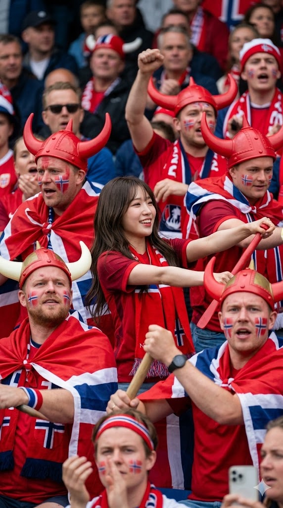 Norway Stadium cheer